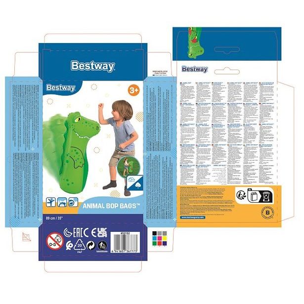 Nafukovací boxovací pytel - 91cm