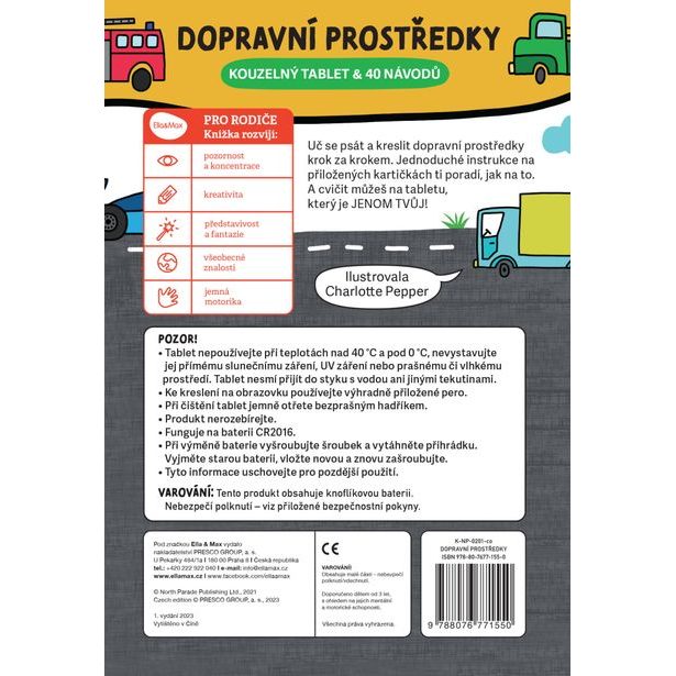 Kouzelný tablet & 40 návodů – DOPRAVNÍ PROSTŘEDKY