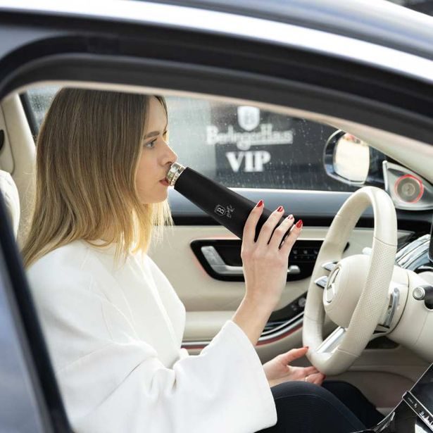 BERLINGERHAUS Termoska lahev na pití nerez 0,4 l Matte Black Collection BH-8750