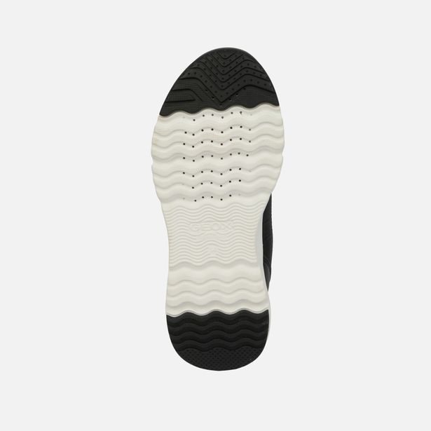 Černé dívčí tenisky Geox Loftus