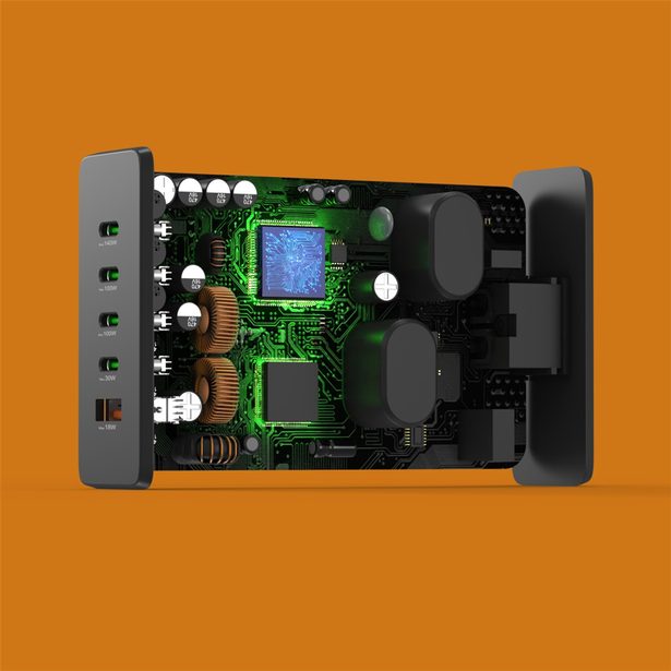 Hama USB nabíjecí stanice GaN, 4x USB-C PD, 1x USB-A QC, 240 W