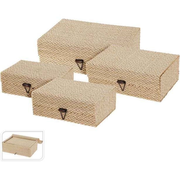 HOMESTYLING Sada košíků 4 ks KO-HZ1241230