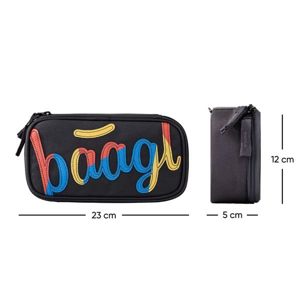 BAAGL SET 3 Core Logo mix: batoh, penál, sáček