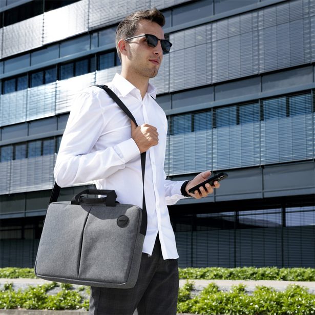 Hama Genua, brašna na notebook, do 44 cm (17,3"), šedá