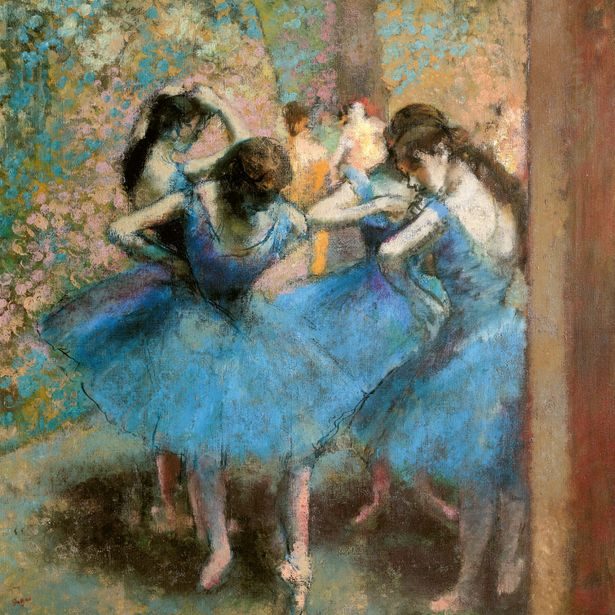 NOTIQUE Poznámkový kalendář Edgar Degas 2026, 30 x 30 cm
