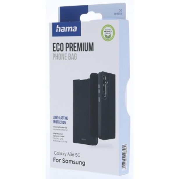 Hama Eco Premium, pouzdro-knížka pro Samsung Galaxy A36 5G, umělá kůže, 20 % recyklovaných materiálů