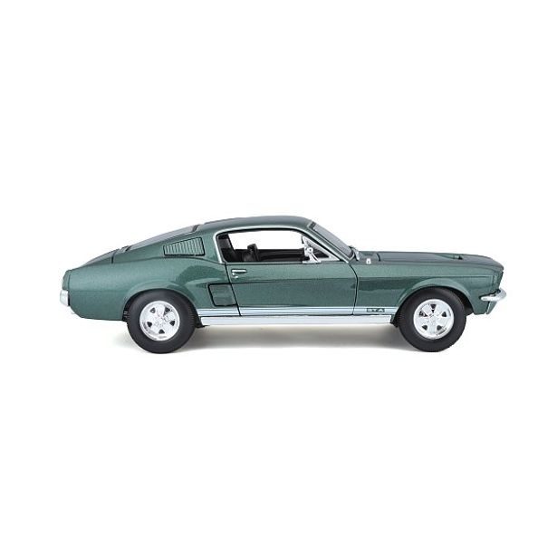 Maisto Maisto - 1967 Ford Mustang Fastback, metal zelená, 1:18
