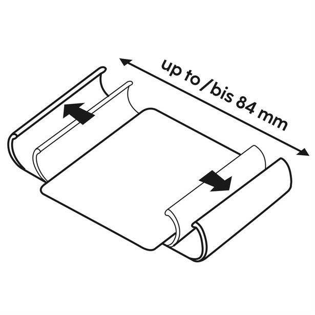 Hama Eco Universal, pouzdro-knížka na mobil, pro zařízení do 8x17 cm, červené