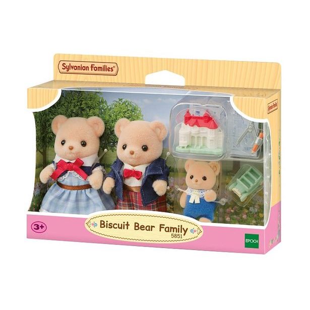 Sylvanian family Rodina sušenkových medvídků