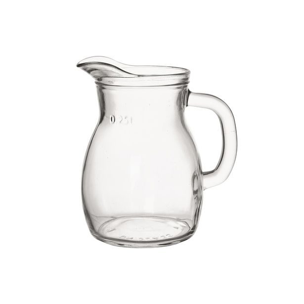 Džbán sklo s měrkou 0,25 l