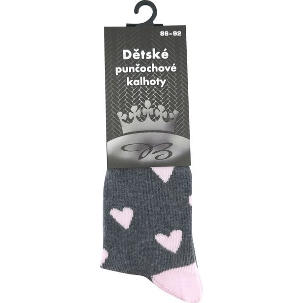 Dětské punčocháče Max PK - srdce