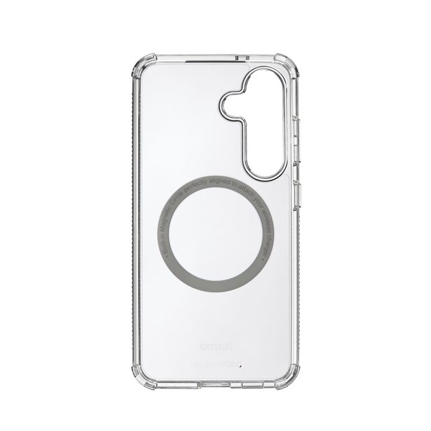 Hama Extreme Protect, kryt pro Samsung Galaxy S25+, magnetický, D3O®, nežloutne, průhledný