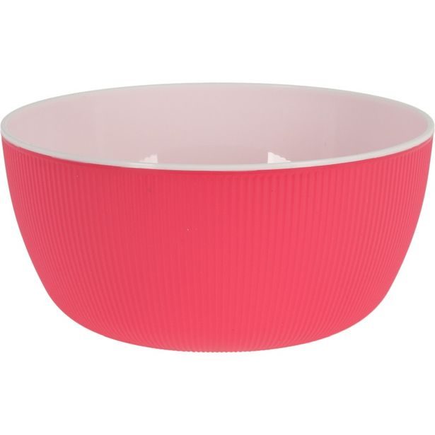 EXCELLENT HOUSEWARE Plastová mísa pr. 24 cm červená KO-030001720cerv