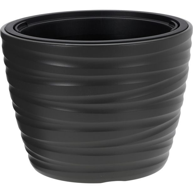 PROGARDEN Květináč průměr 37 x výška 28 cm šedá taupe KO-Y89300710