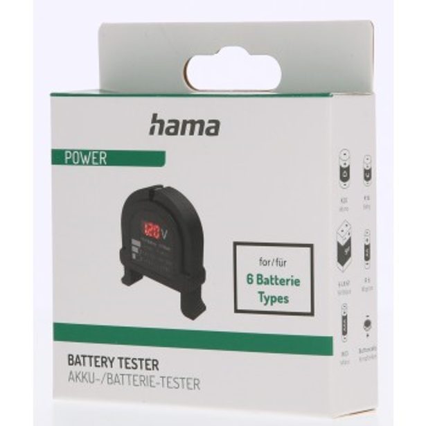 Hama tester akumulátorů a baterií, digitální