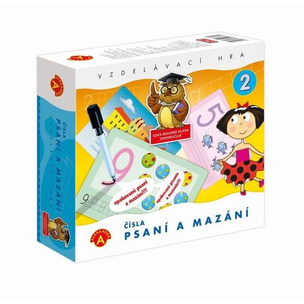 Psaní a mazání 2-čísla