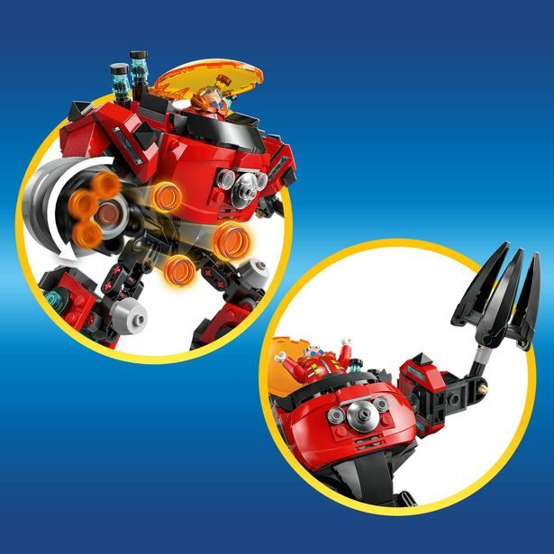 Knuckles vs. Dr. Eggman: Robotický oblek Egg Crusher