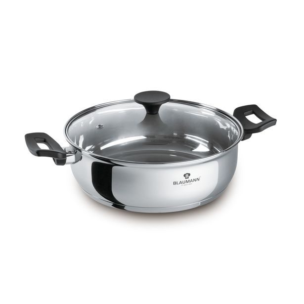 BLAUMANN Kastrol nerezový s poklicí 28 cm Gourmet Line BL-3859