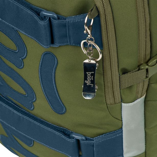 BAAGL Školní batoh Skate Olive GRS