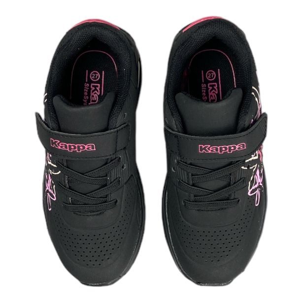 Dívčí stylová obuv Kappa s růžovými doplňky