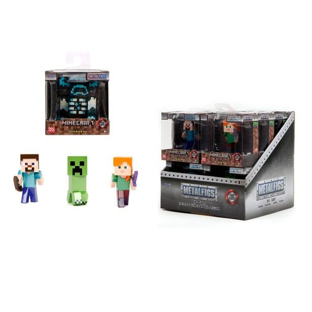 Minecraft figurka 2,5", 4 druhy, DP12