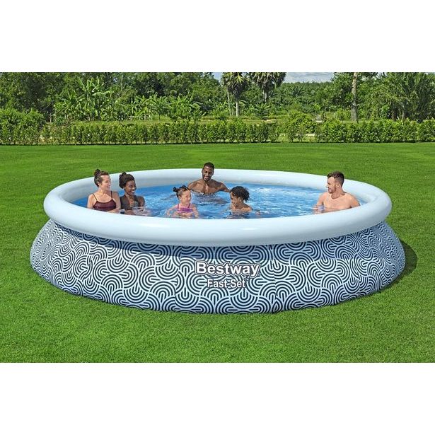 Nadzemní bazén kruhový Fast Set, kartušová filtrace, průměr 3,96m, výška 84cm