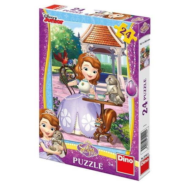 Puzzle Sofie a zvieratka, 24 dielov