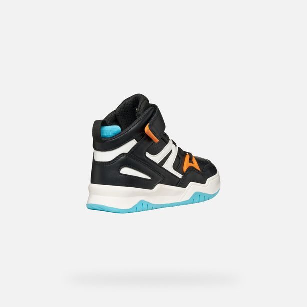 Černé chlapecké tenisky Geox Perth