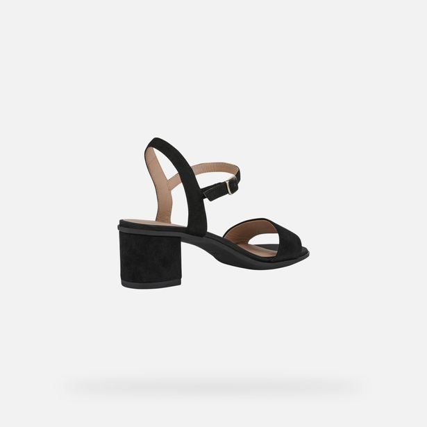 Černé dámské sandály Geox Aurely 50
