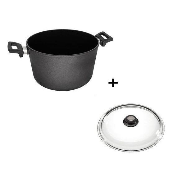 hrnec d28x17,0cm+PO skl., EUROLUX, 8,5l, litina, indukce