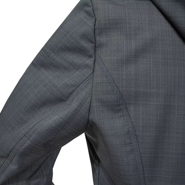 ESITO Dámský zimní softshellový kabát s beránkem Red