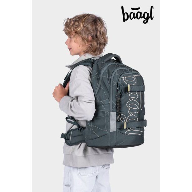 BAAGL SET 5 Skate Max Wave: batoh, penál, sáček, sportovní taška, ledvinka GRS