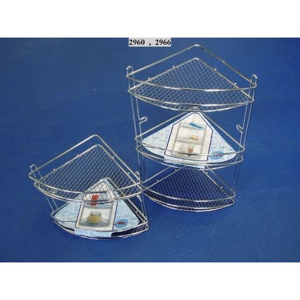 police koup.2p.rohová 21x21x26cm STAR-chrom /29.16.60./