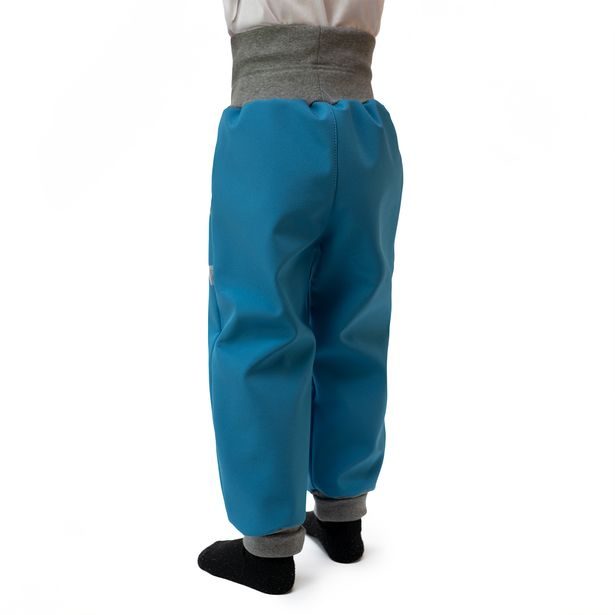 ESITO Rostoucí softshellové kalhoty Sport Turquoise - tyrkysová