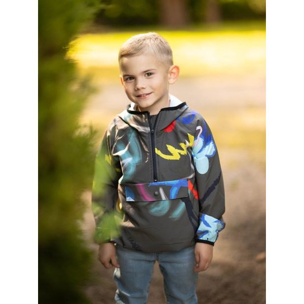 Unuo, Dětská větrovka, Khaki, Fantazie