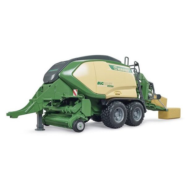 BRUDER Farmer - KRONE balíkovačka se 2 balíky sena