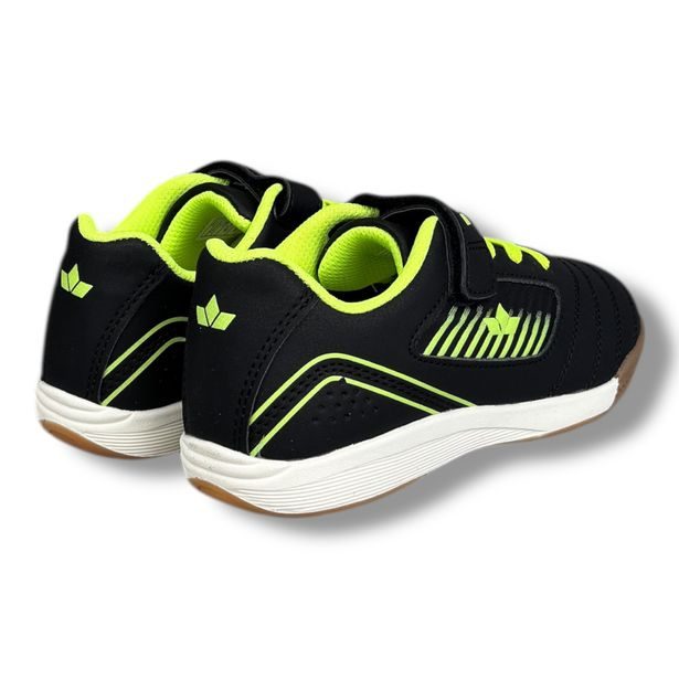 Dětská sálová obuv LICO CHASKA VS Schwarz/Lemon