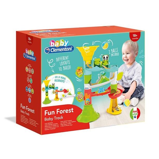 Baby velká kuličková dráha se zvířátky