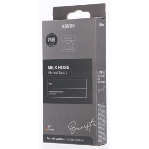Xavax Barista hadička na mléko nejen pro plně automatické kávovary, průměr 6 mm, silikonová
