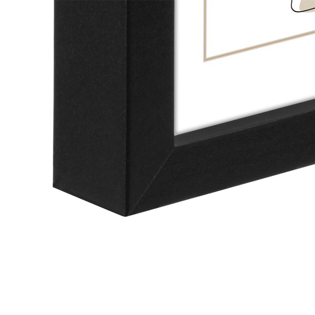 Hama rámeček dřevěný KOPENHAGEN, černá, 50x70 cm