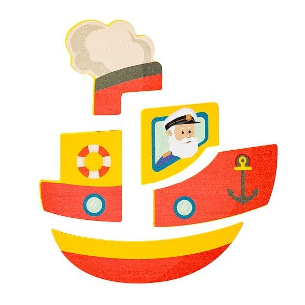 WOODY Puzzle Baby - lodička