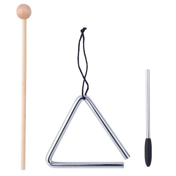 Muzikální set ( xylofon, tamburína/bubínek, triangl, 2 maracas vajíčka )
