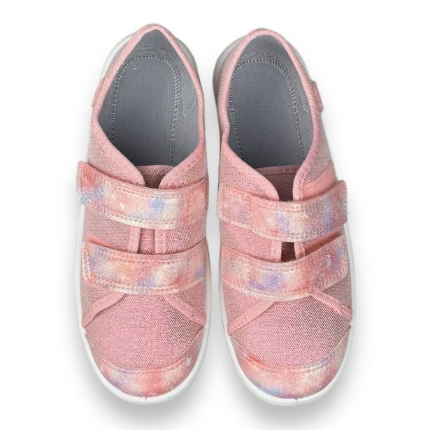 Dětské tenisky Befado třpytivě růžové
