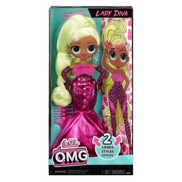 L.O.L. Surprise! OMG Velká ségra, 2 outfity – Lady Diva
