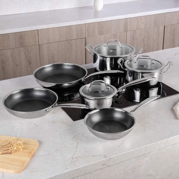 BERLINGERHAUS Sada nádobí s nepřilnavým povrchem 9 ks Eternal Collection BH-8524