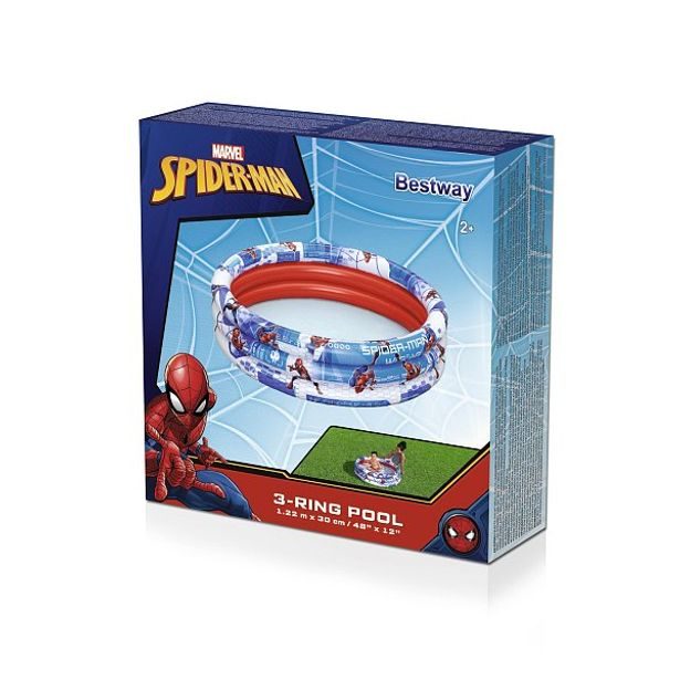 Nafukovací bazének - Spiderman, průměr 1,22m, výška 30cm