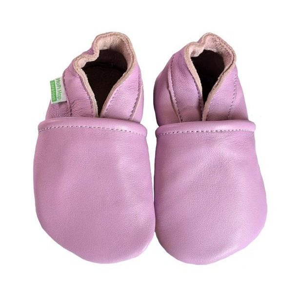 Hopi Hop Barefoot kožené capáčky - lila