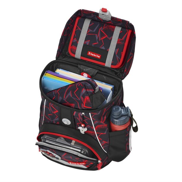 Školní aktovka Step by Step FIT, Ninja Yuma - 5 dílný set, AGR certifikát