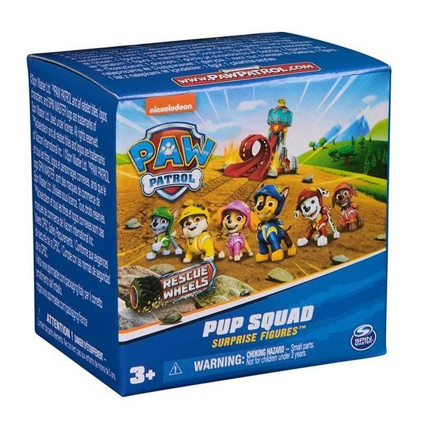 TLAPKOVÁ PATROLA SBĚRATELSKÉ FIGURKY RESCUE WHEELS