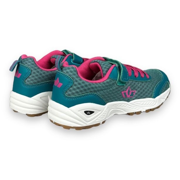 Dětská sálová obuv LICO - Türkis/pink